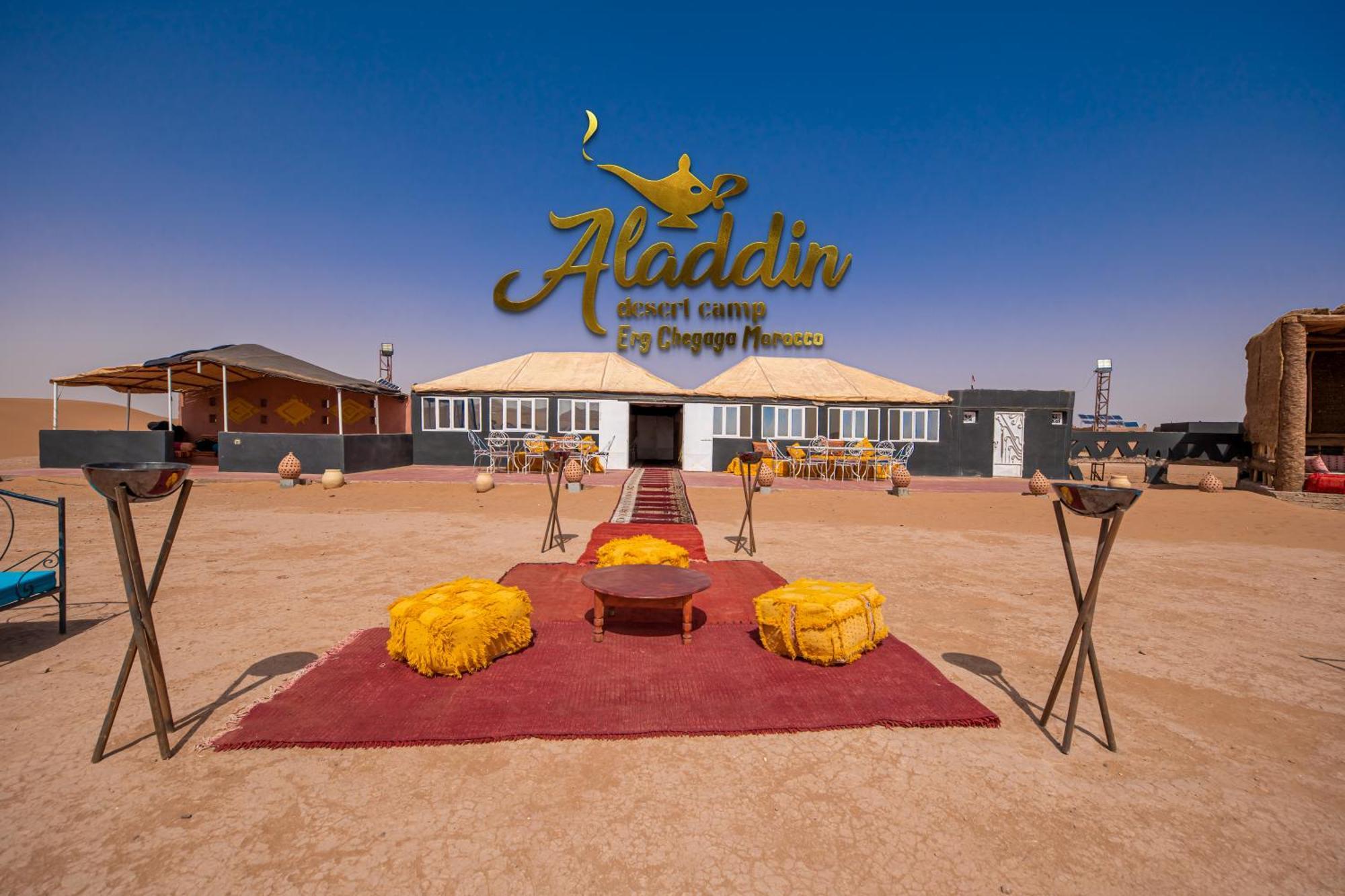 Aladdin Desert Camp - Mhamid Erg Chigaga Escape Lodge El Gouera